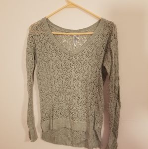 Loose knit sweater